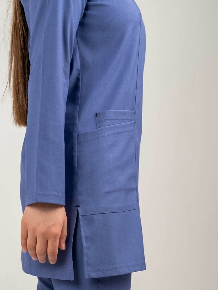 İndigo Tesettür Tunik Takım