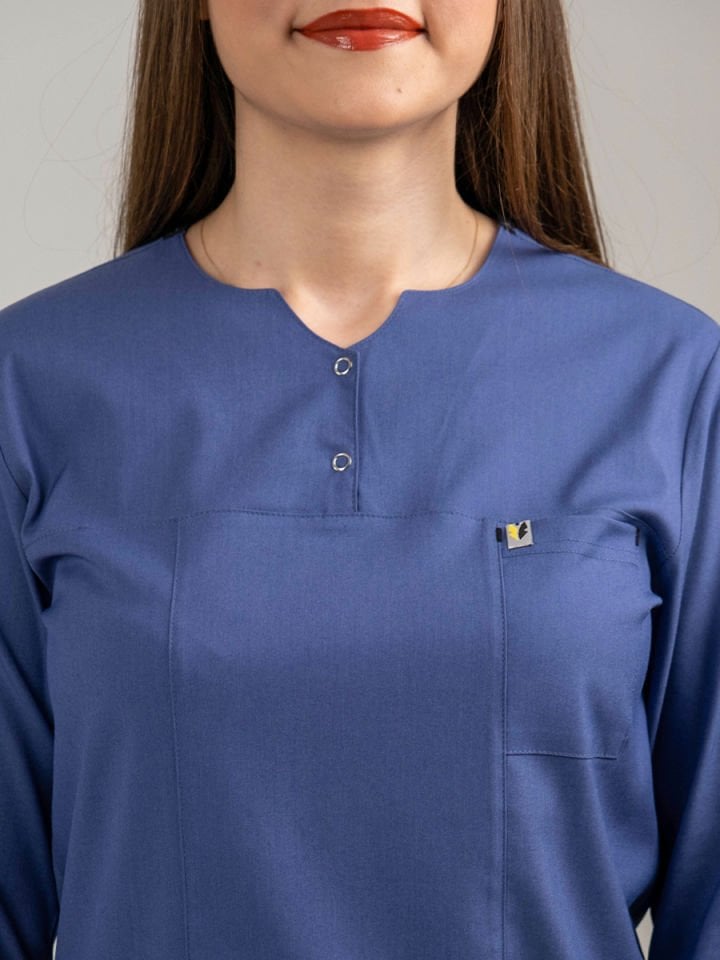 İndigo Tesettür Tunik Takım