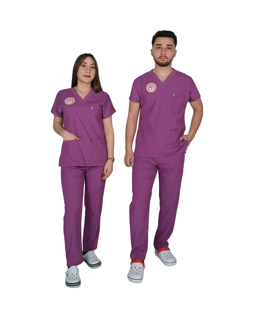 Ebe Forması (Byzantium) Likralı V Yaka Takım