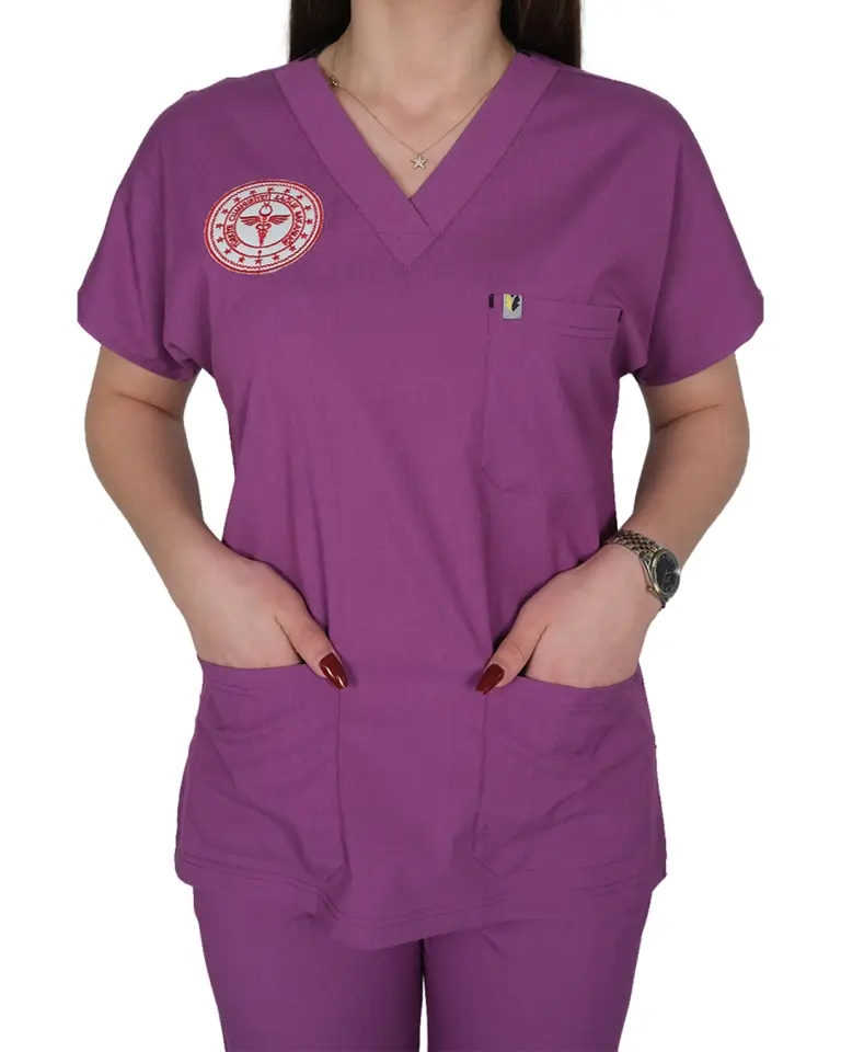 Ebe Forması (Byzantium) Likralı V Yaka Takım