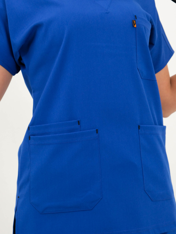 Sax Likralı Cerrahi Kol Tek Üst