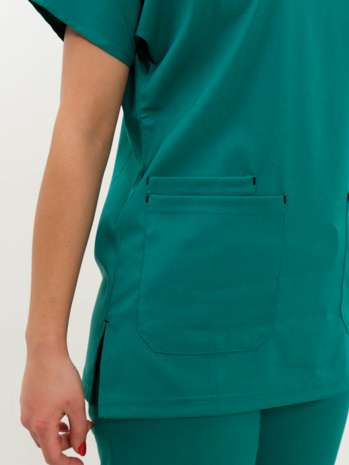 Cerrahi Yeşil Likralı Cerrahi Kol Takım