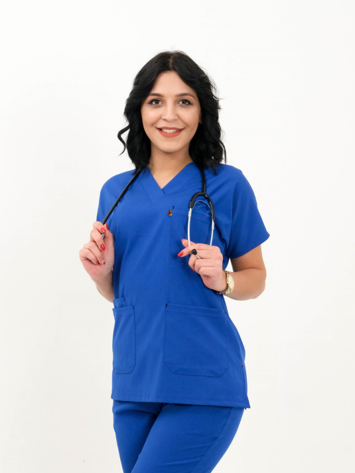 Sax Likralı Cerrahi Kol Takım