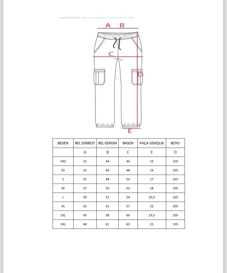 Hardal Sarısı Likralı Kargo Cepli Paça Lastikli Tek Alt