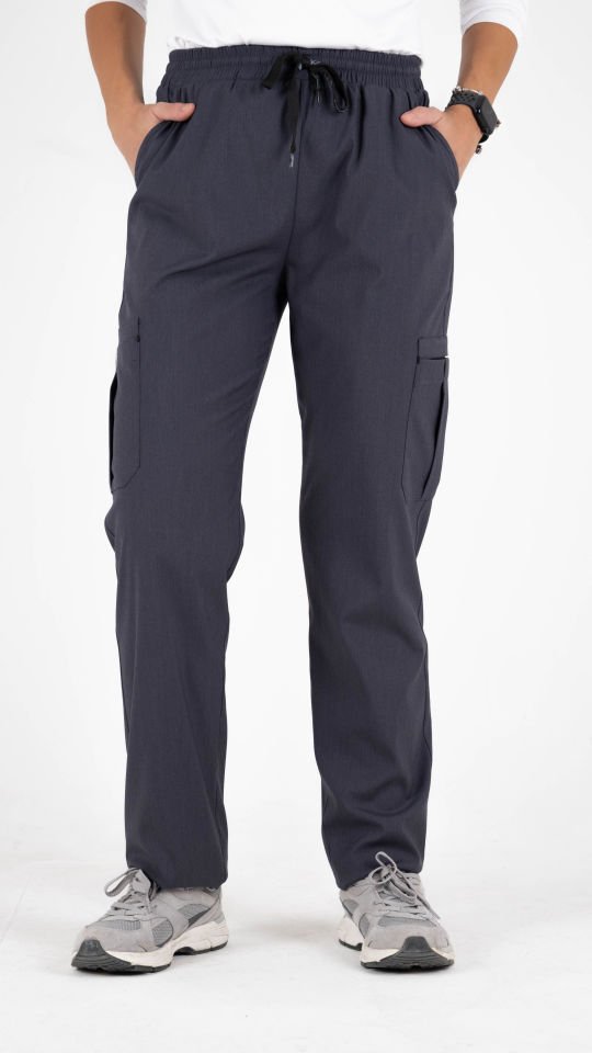 Füme  Likralı Kargo Cepli Boru Paça