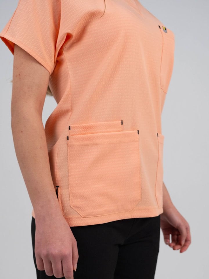 Kavun İçi Gofre Likralı Cerrahi Kol Tek Üst