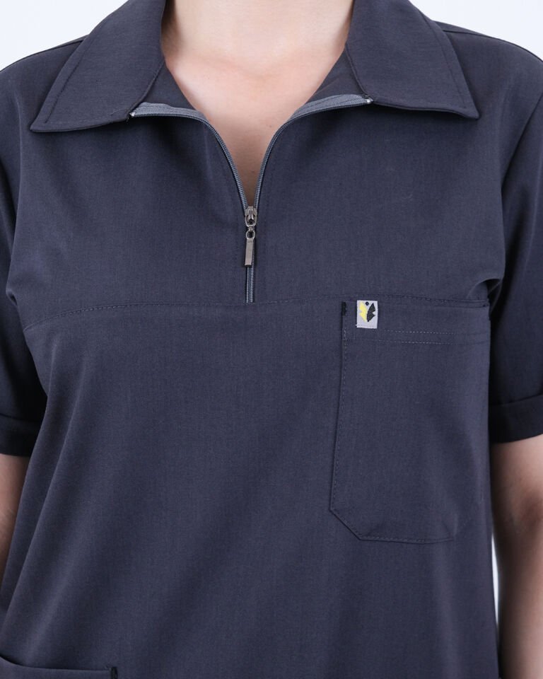 Unisex Füme Premium Polo Yaka Takım