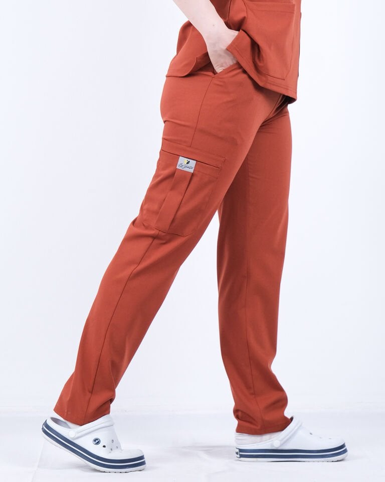 Unisex Kiremit Premium Polo Yaka Takım