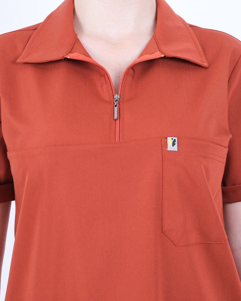 Unisex Kiremit Premium Polo Yaka Takım