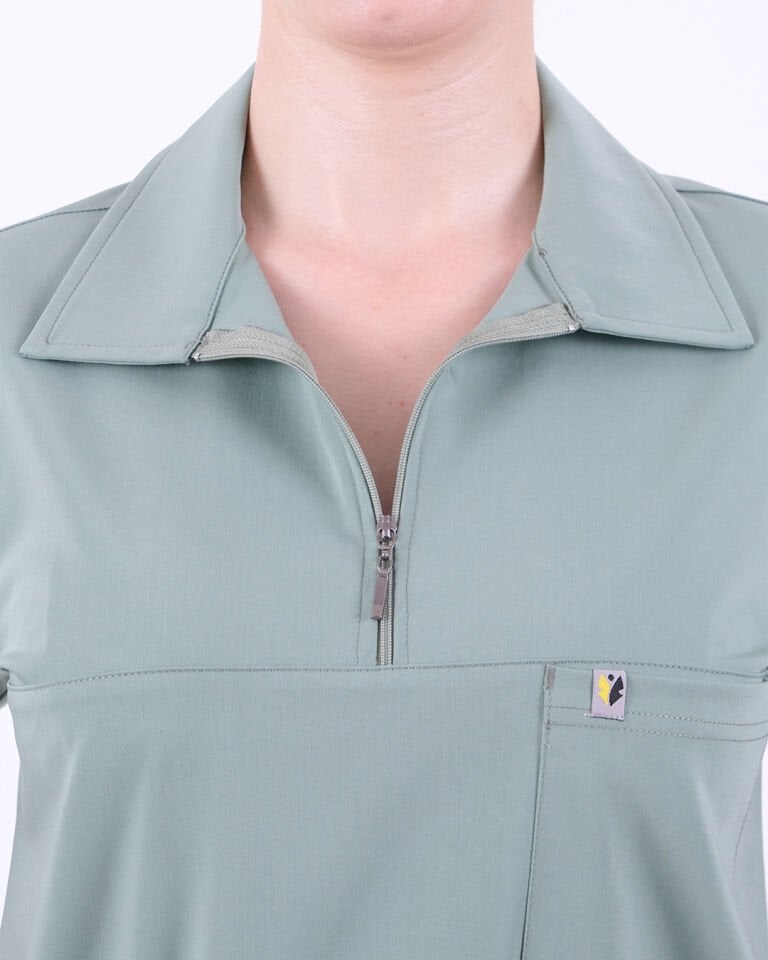 Unisex Su Yeşili Premium Polo Yaka Takım