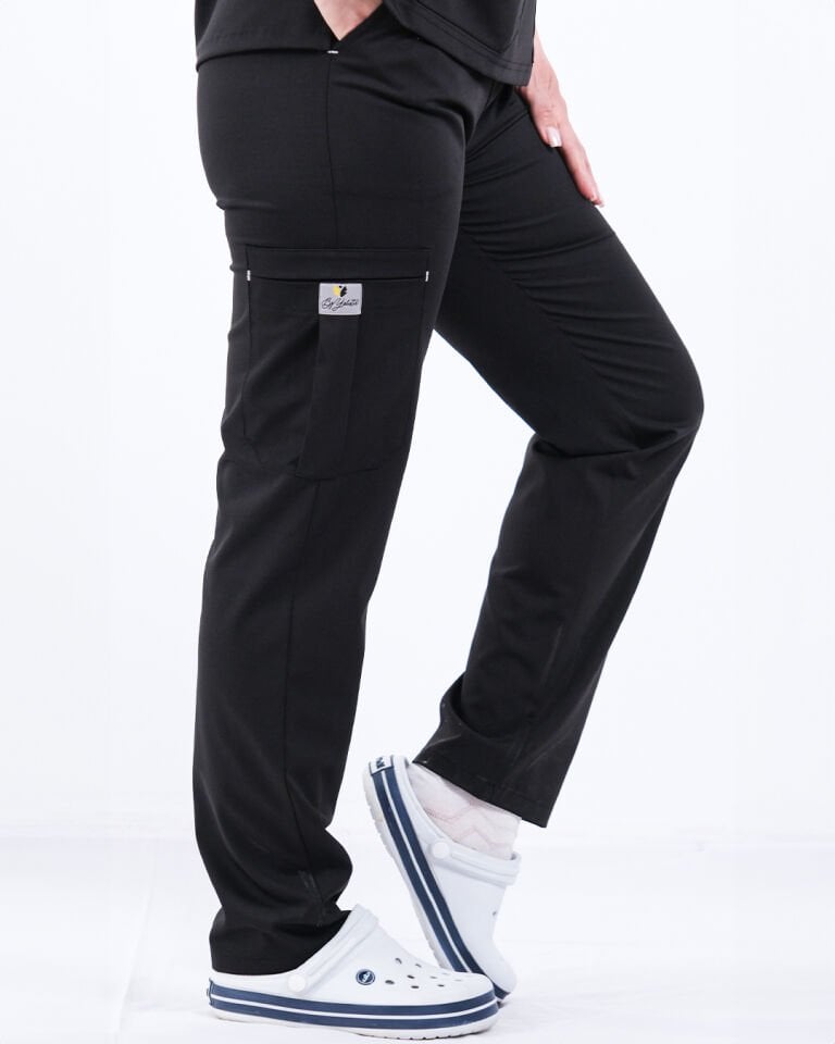 Unisex Siyah Premium Polo Yaka Takım