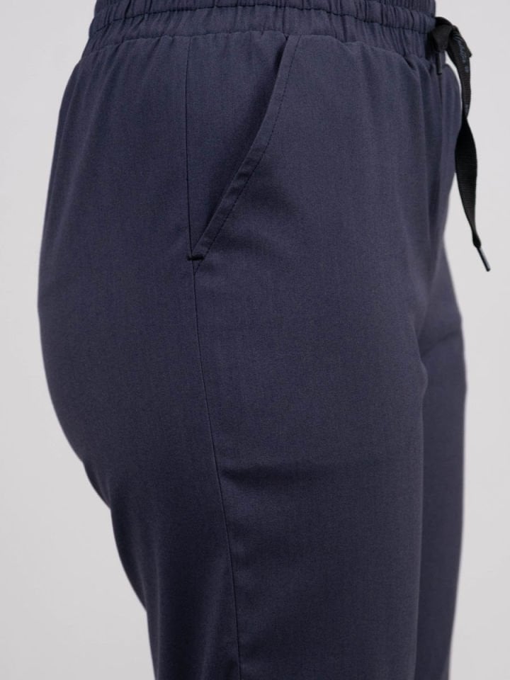 Füme Likralı Düz Paça Tek Alt