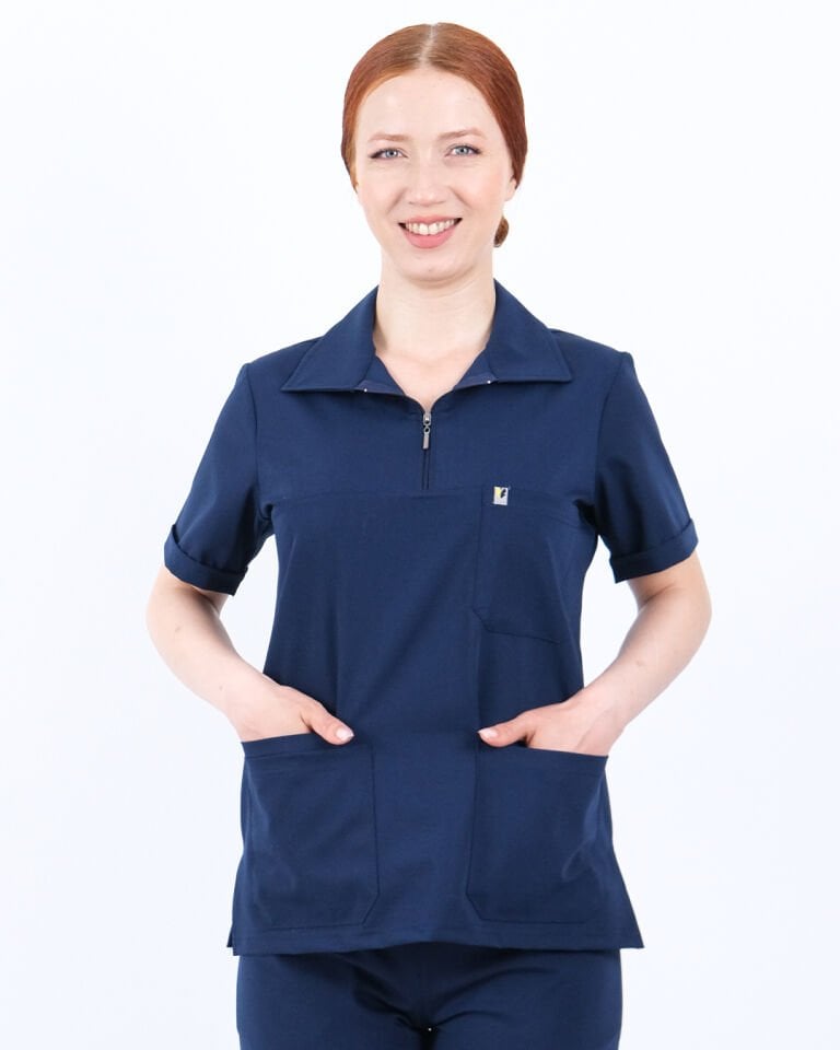 Unisex Açık Lacivert Premium Polo Yaka Takım