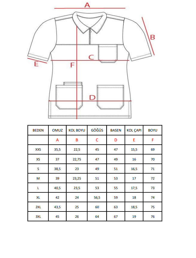 Unisex Gül Kurusu Premium Polo Yaka Takım