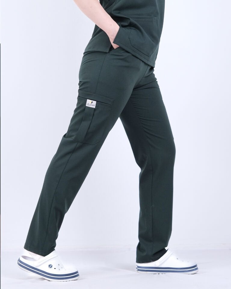 Unisex Avcı Yeşili Premium Polo Yaka Takım