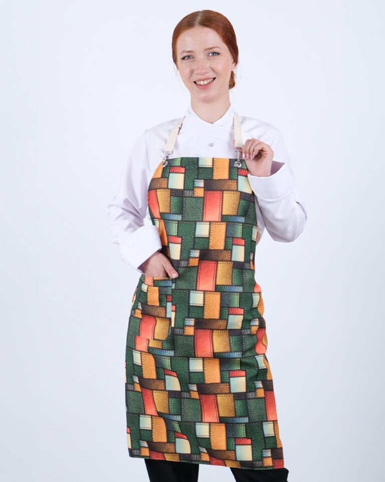 Desenli Önlük