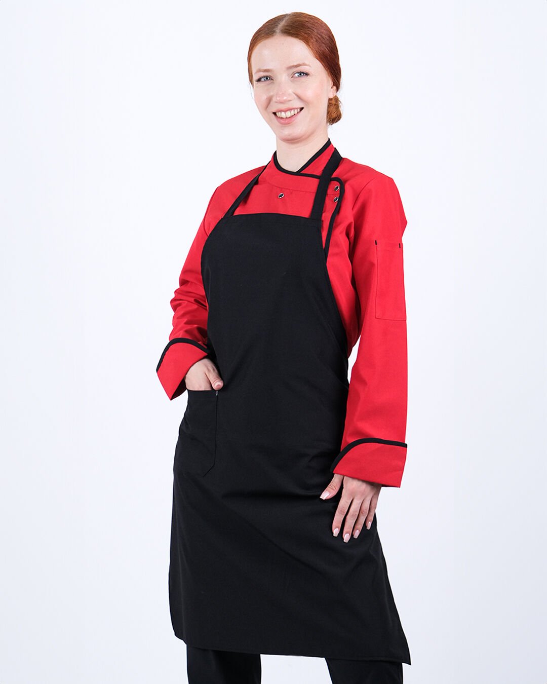 Siyah Alpaka Önlük