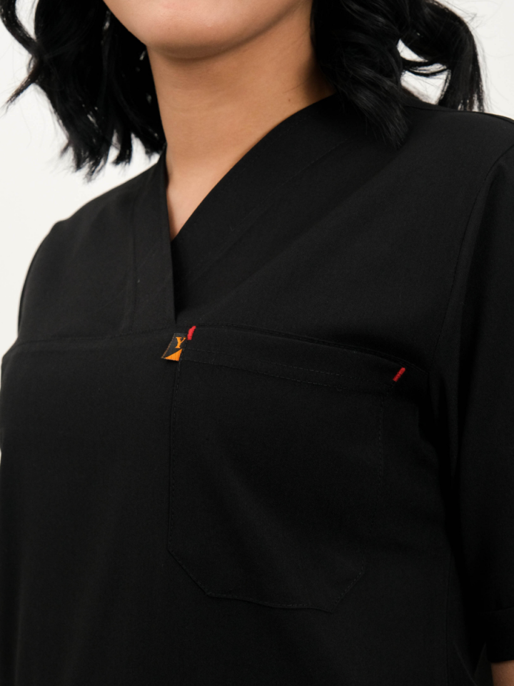 Hipo Tutmayan Kumaş ( Likrasız ) Siyah Takma Kol Takım